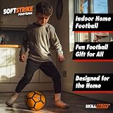 SKILL BLOX SoftStrike Home Training Ball Size 4, Indoor Football Gift view 4