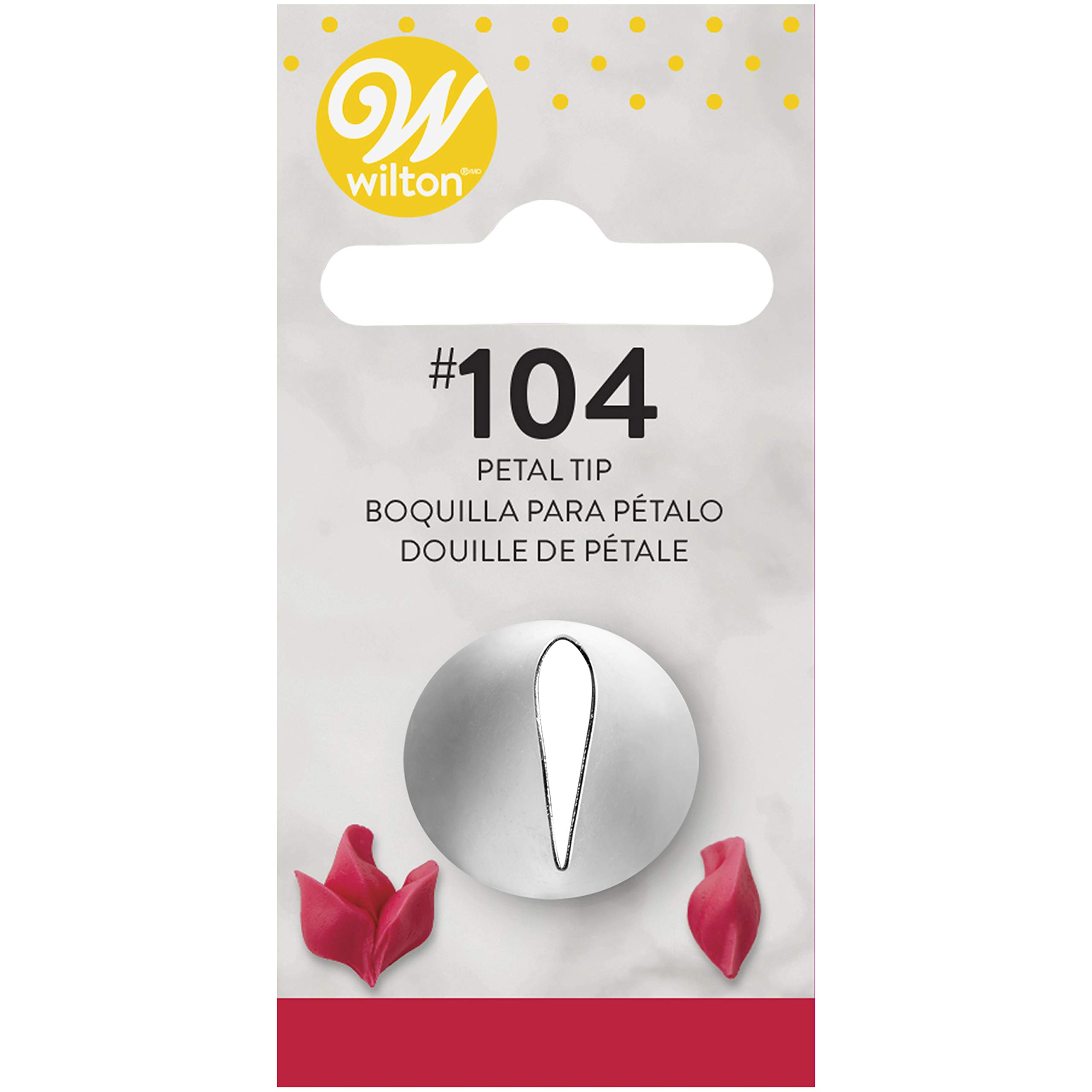 Wilton 104 Carded Petal Tip, Steel
