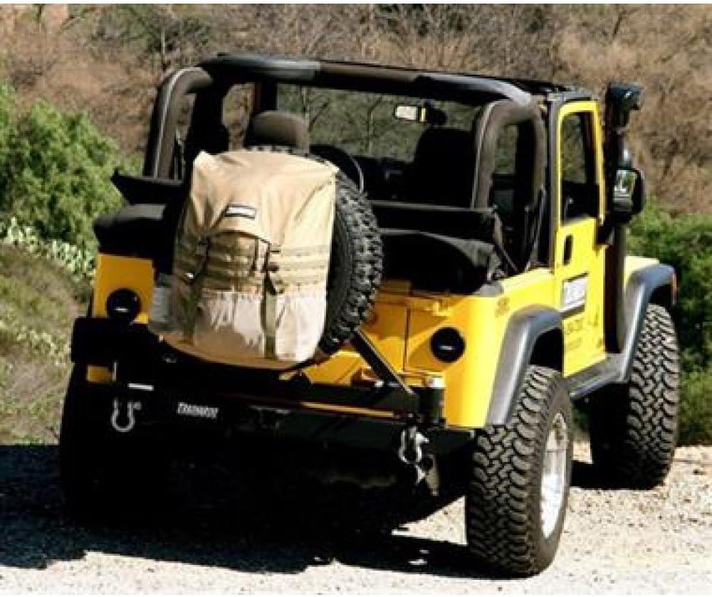 Trasharoo Spare Tire Trash Bag TAN: Sports & Outdoors