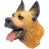 Yolococa German Shepherd Hand Puppet, Animal Puppet for Storytelling | Animal Hand Puppet Designed for Storytelling Pretend Play Classroom Activities and Creative Role Play