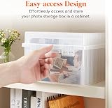 Lifewit 9-Box 5x7 Photo Storage Case 80-100 Photos 9 Inner Boxes view 8