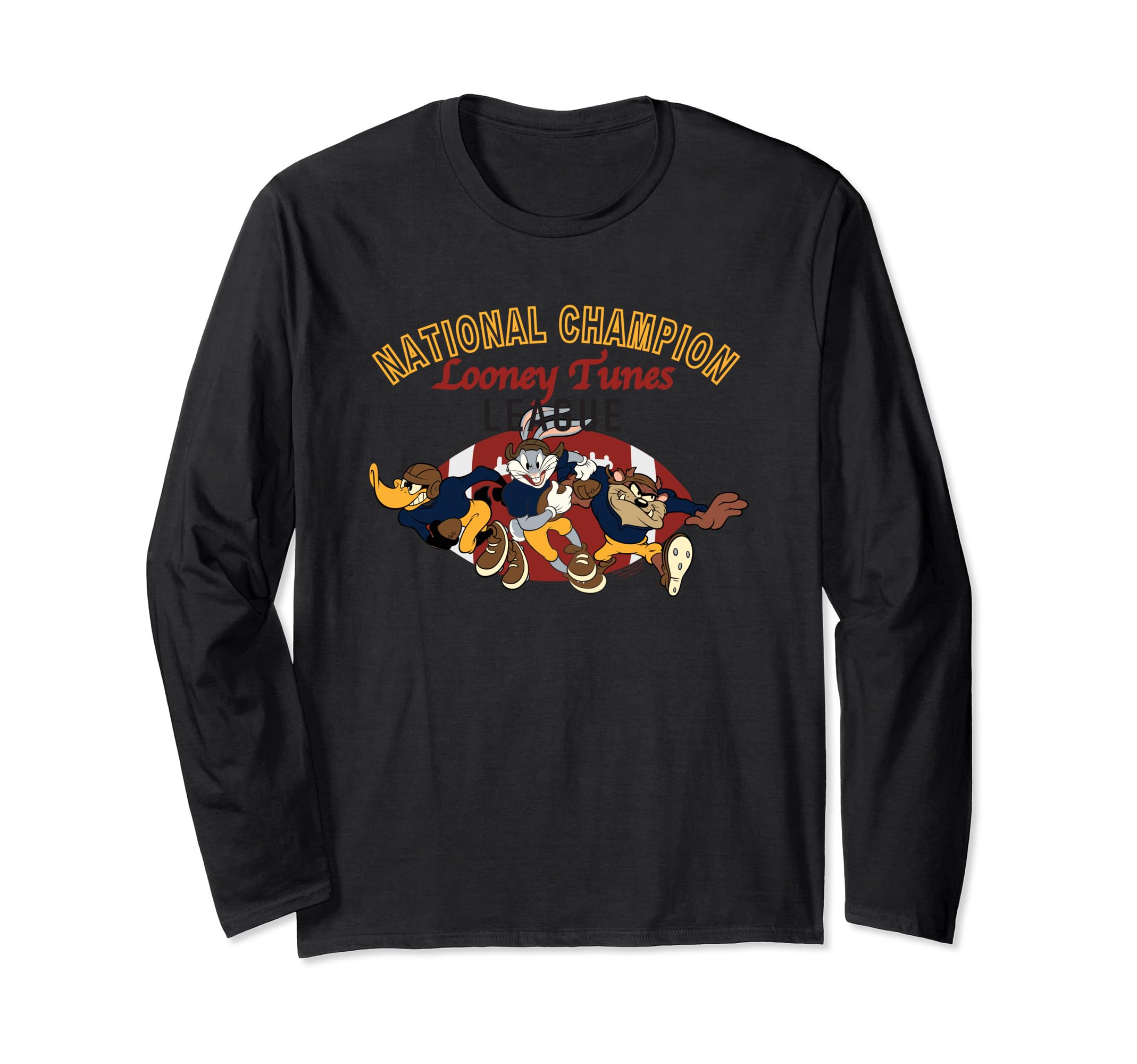 Looney Tunes American Football Long Sleeve T-Shirt