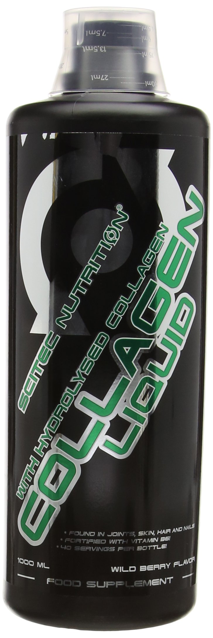 Scitec Nutrition Collagen Liquid with Hydrolysed Collagen - 1000ml, Wild Berry