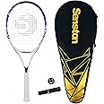 Senston 27 inch Tennis Racket Professional Tennis Racquet,Good Control Grip,Strung with Cover,Tennis Overgrip, Vibration Damper