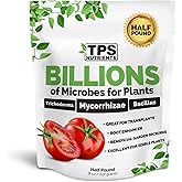 TPS Nutrients Billions - Mycorrhizal Fungi Root Inoculant for Plants - Water-Soluble with Mycorrhizae, Bacteria & Trichoderma, 8 oz (1/2 Pound)