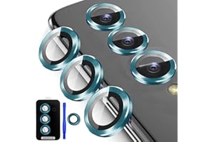 [3+1]TIUYAO Camera Lens Protector for Samsung Galaxy S23/Galaxy S23+, Tempered Glass Camera Lens Cover with [Installation Tra