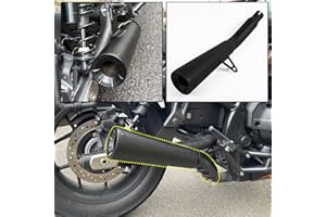 TAZGANTAX Motorcycle Slip On Exhaust Muffler Pipe Tube CMX CM 1100 Stainless Steel Tail Link Exhaust System Compatible with Ho-nda Rebel CMX1100 CM1100 REBEL1100 Rebel1100 2021 2022 2023 2024 (Without Silencer)