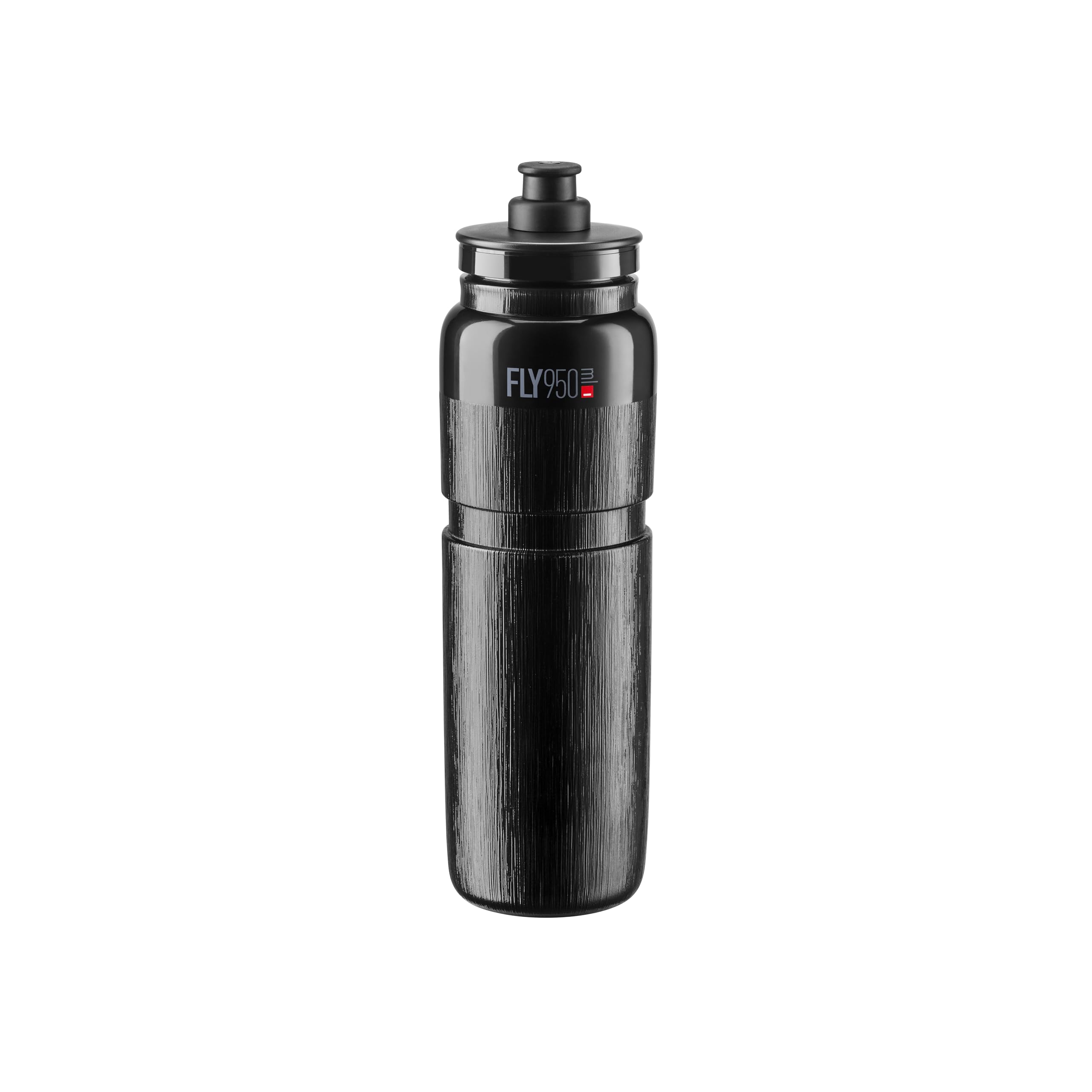 ELITE Fly Tex Water Bottle Black – Insulated Cycling Bottle with Thermal Protection – Lightweight & BPA-Free – 950ml – For Road Bike, MTB & Gravel Cycling — image 1