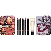 Nudestix Nude Love Lip Palette – Limited Edition 6-Piece Lip, Cheek & Eye Set in Matte & Glossy Finishes | Vegan, Clean, Multi-Use Makeup in Reusable Collector Tin | Anniversary Nude Collection