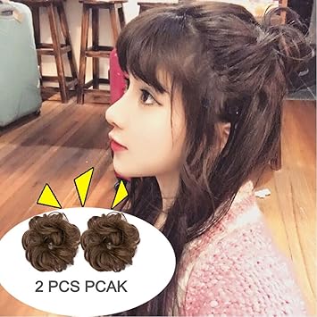 S Noilite 2pcs Promo The Latest Korean Messy Hair Bun Style Your