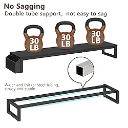 LAND·VOI Dual Monitor Stand Riser,41.5'' Long