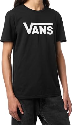 Classic Drop V SS Crew Tee-B, Schwarz und Weiß, M
