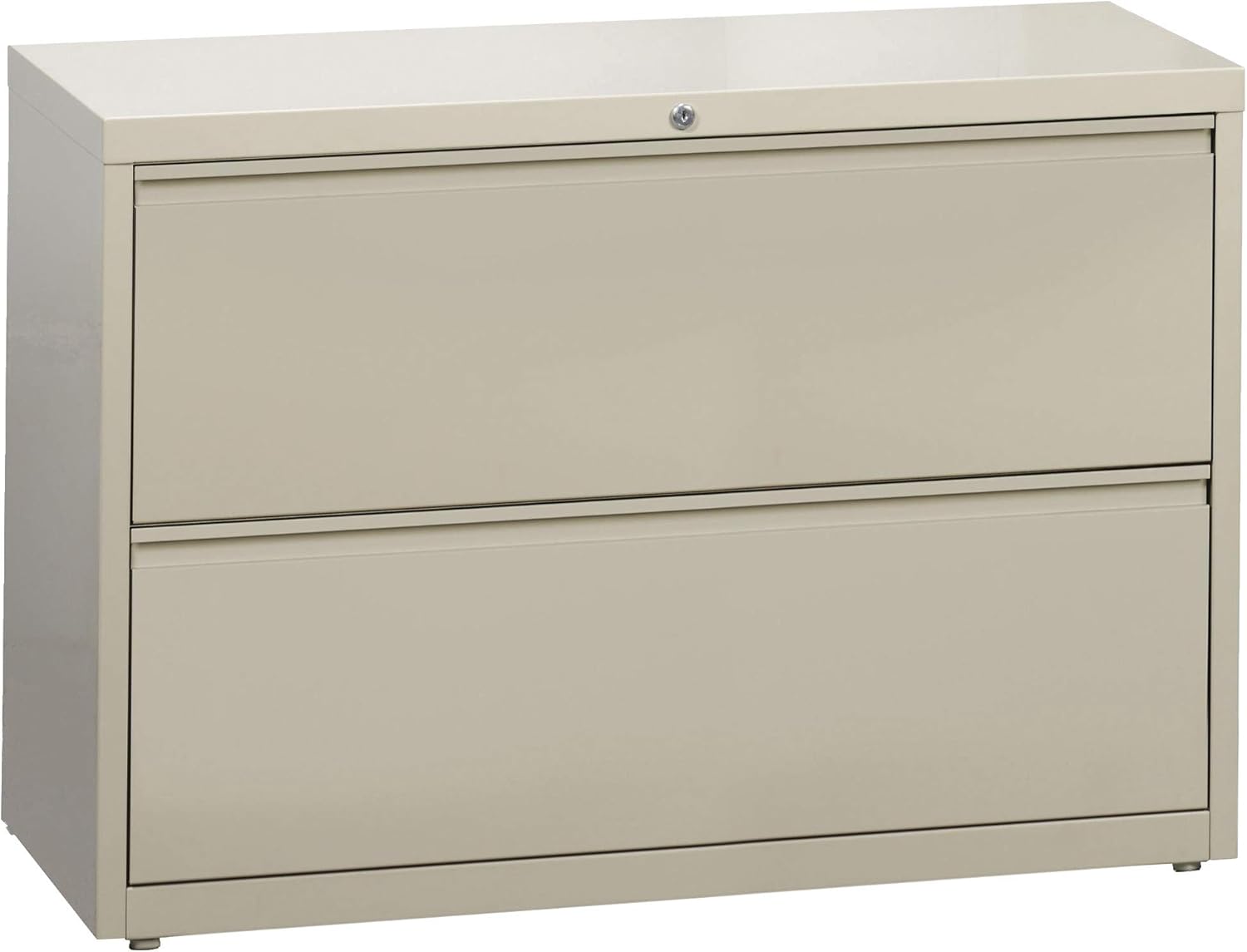 Amazon Com Office Dimensions 42 In Wide Hl10000 Series 2 Drawer Cabinet Lateral File Putty Furniture Decor