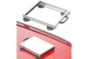 Starlink Mini Mount, 360°Rotatable Magnetic Mounting kit with Shock Absorption and Wind-Resistant Design Car Roof Rack Mount,