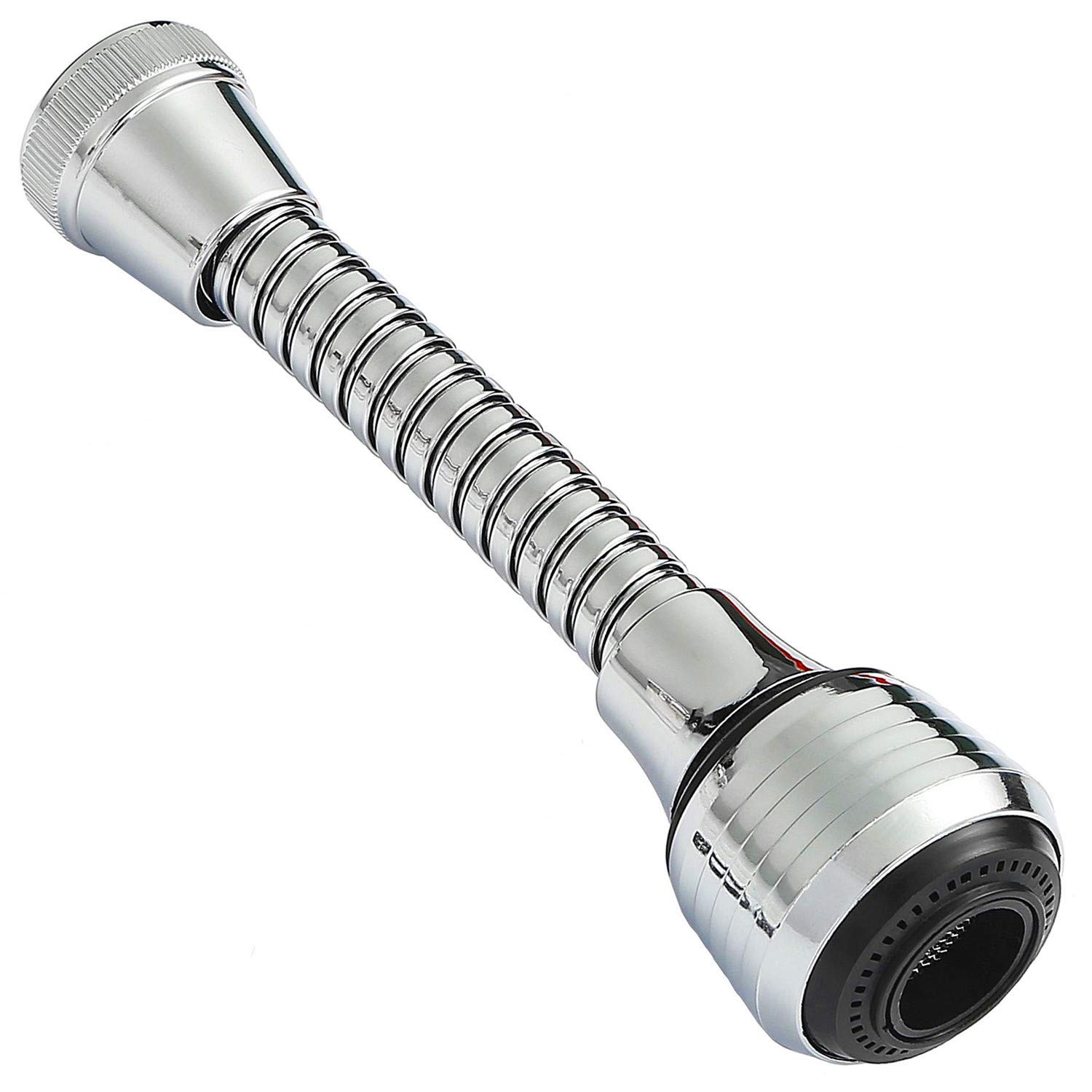Photo 1 of Flexible Faucet Sprayer Attachment 360 ° Kitchen Sink Aerator Extender ABS Polished Chrome for Cold Hot Water (Silver?