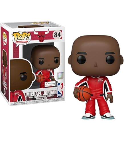 Amazon.com: POP! NBA Bulls Michael Jordan Vinyl Figure (Black
