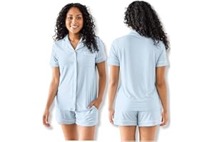 Kindred Bravely Clea Classic Short Sleeve Maternity & Nursing Pajama Set