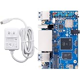 Orange Pi RV2 4GB RAM LPDDR4X RISC V 8 Core 2Tops Al Arithmetic Power Development Board, Wi-Fi 5+BT 5 with BLE Support Single Board Computer Run Ubuntu24.04 (4GB+Supply)
