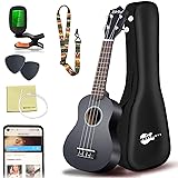 Everjoys Soprano Ukulele Beginner Pack-21 Inch