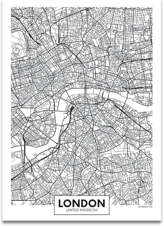 Xwartpic Cartel Simple Europa Capital Mundo Moderno Mapa De La