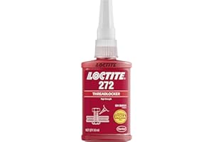 Loctite 88442 Red 272 High Temperature/Strength Thread Locker, 50 mL Bottle