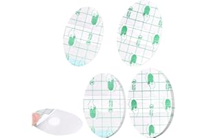 120pcs Waterproof Ear Stickers for Swimming & Shower, Single-Use Ear Covers with Cotton Plugs Baby Caps Patches for Bath Surf