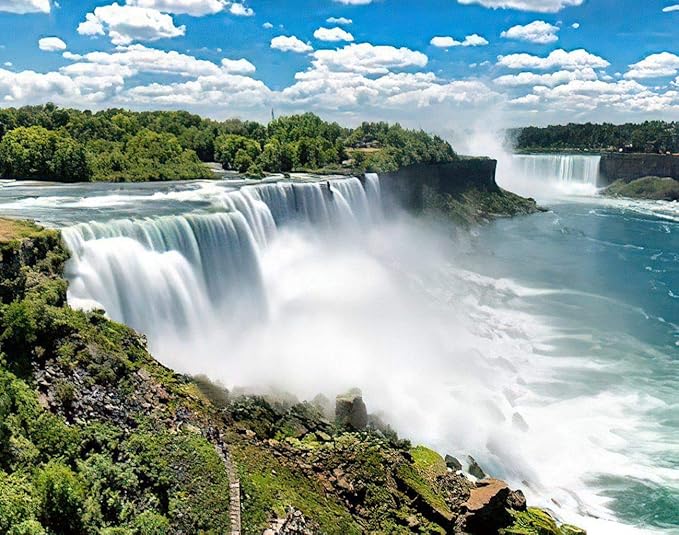 Amazon.com: Aluffay Landscape Diamond Painting Kits, Niagara Falls