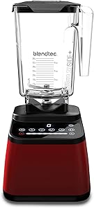 Blendtec Designer 675 Blender - WildSide+ Jar (90 oz) - Professional-Grade Power - 5 Pre-Programmed Cycles - 8-Speeds - Pomegranate