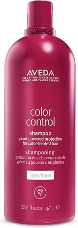Aveda Color Control Light Shampoo 1000ml Colour Protection Silicone Free