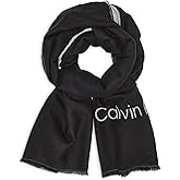 Calvin Klein womens Double Faced Cozy Winter Scarf