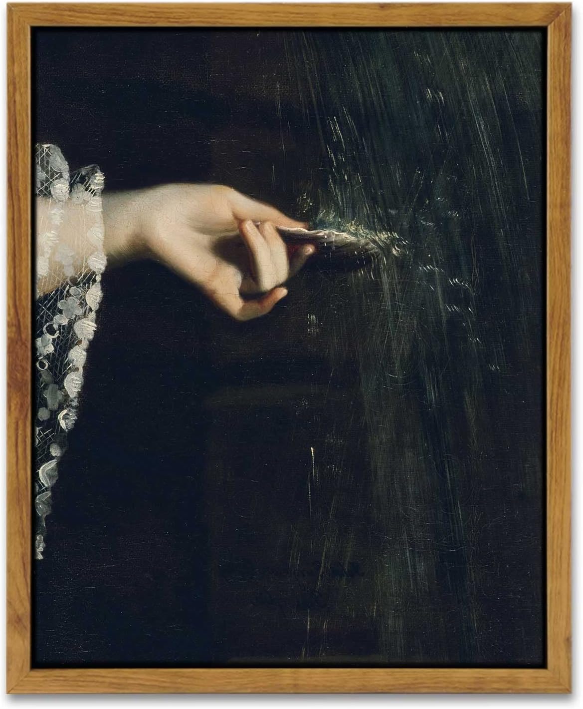 Wall Décor - InSimSea Framed Wall Art Home Decor Classical Painting Mrs. Daniel Sargent Canvas Art Prints Farmhouse Bathroom Decor Wall Art 8x10in