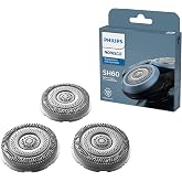 Philips Norelco Genuine Replacement Heads, 3 Count | SkinProtect Blades, Compatible with Series 6000, SH60/72