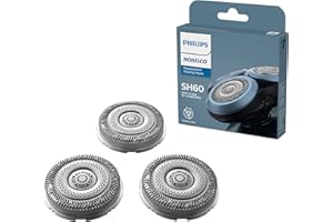 Philips Norelco Genuine SH60/72 Shaving Heads Compatible with Norelco Shaver Series 6000