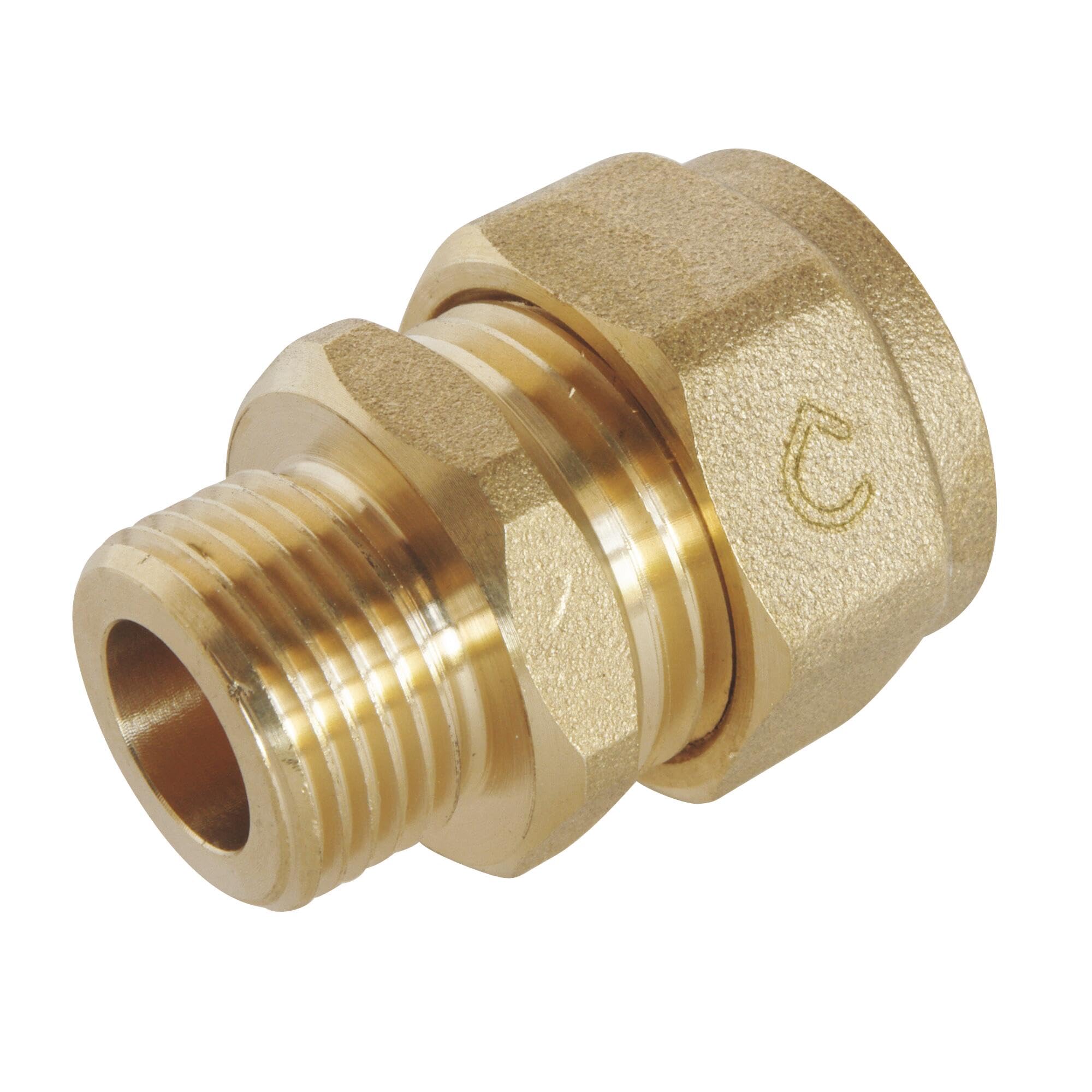 Somatherm 2716-16-12 Male Connector 12/17-per 13 x 16, Grey