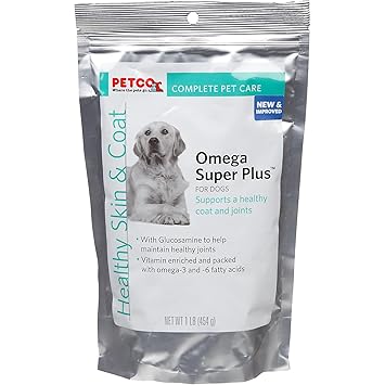 Petco Omega Super Plus For Dogs Amazon Co Uk Pet Supplies