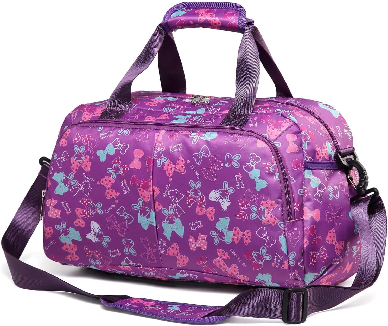 Kids Small Gym Duffle Bag for Women Girls Carry On