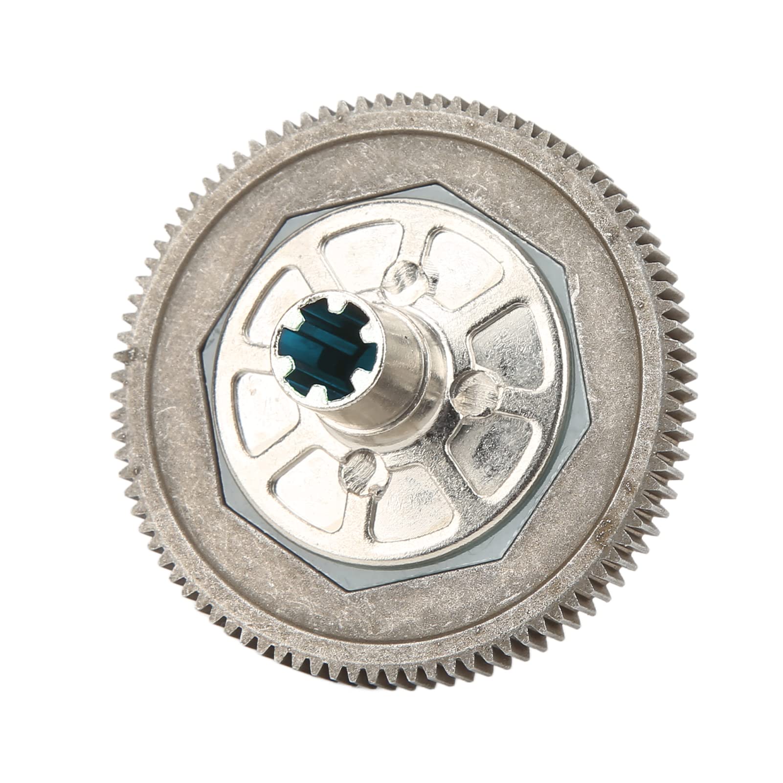 Dilwe Slipper Gear Set, 91T Slipper Gear Set Differential Upgrade Parts Metal Assembly for Senton 1:10 RC Cars(Blue