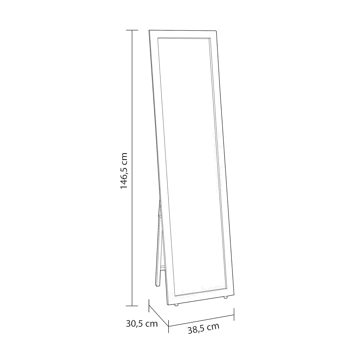 x 38,5 cm Ancho Modelo Cardiff Medidas: 146,5 cm Alto Fondo DISTRIGAL