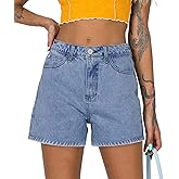 SANMM Jean Shorts Womens Summer Stretchy Denim Casual Hot Short Jorts 2026