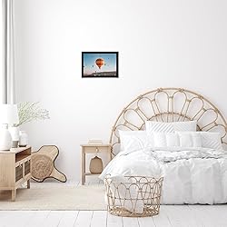 JCJMY 6x10 Picture Frame Black for Wall Hanging or