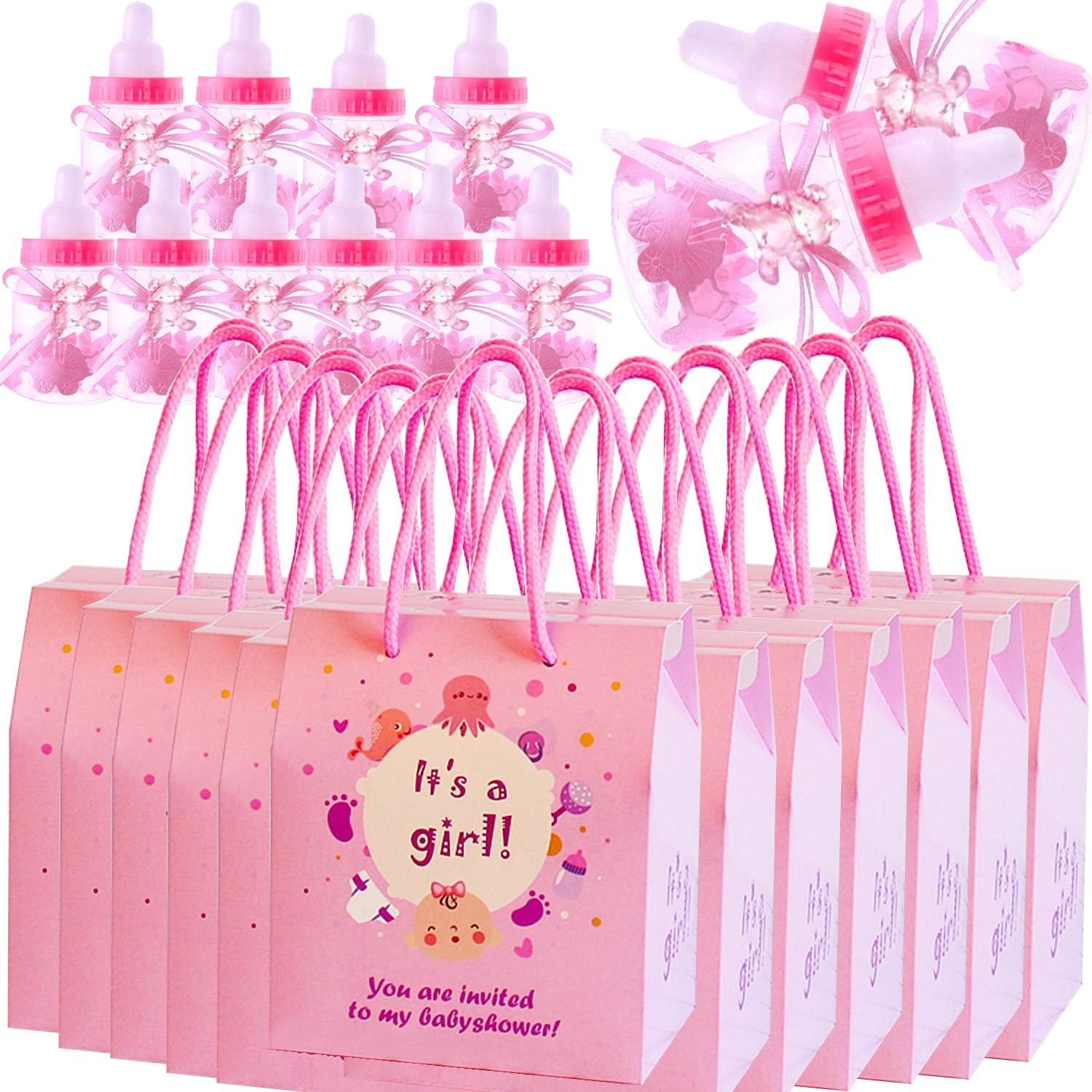 baby shower girl gift bags