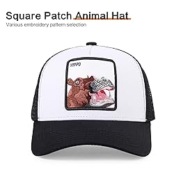 Trucker Hat Men Animal Snapback Hats Adjustable