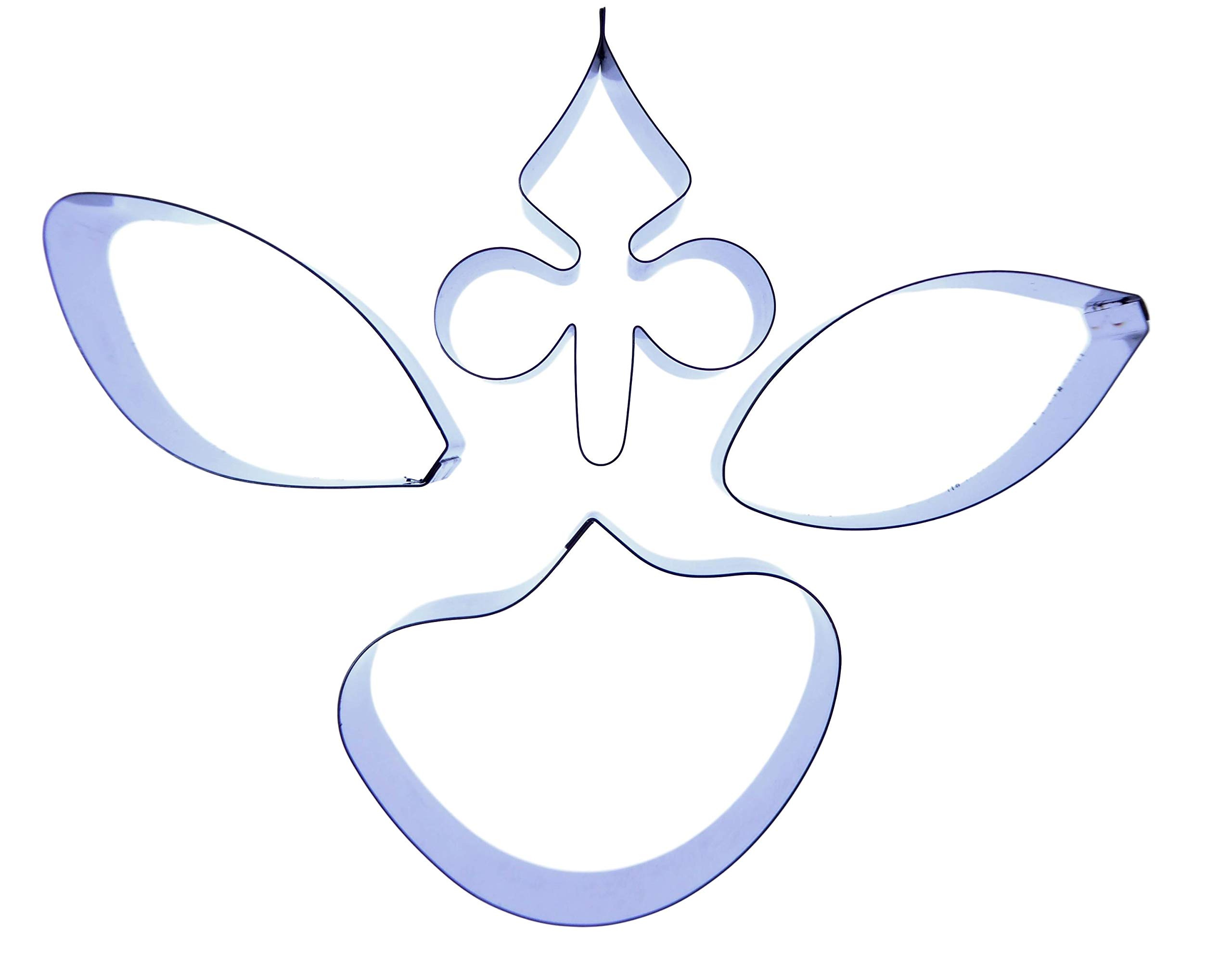 Moth Orchid - Stainless Steel Sugarcraft Cutters - Set - Valley Cutter Company