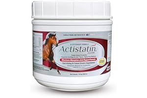 Actistatin Equine Powder - Horse Joint Supplement with Glucosamine & Chondroitin for Healthy Joints & Bones - Clinically Proven Cartilage & Soft Tissue Support for Horses - 39.65 oz - 90 Day Supply