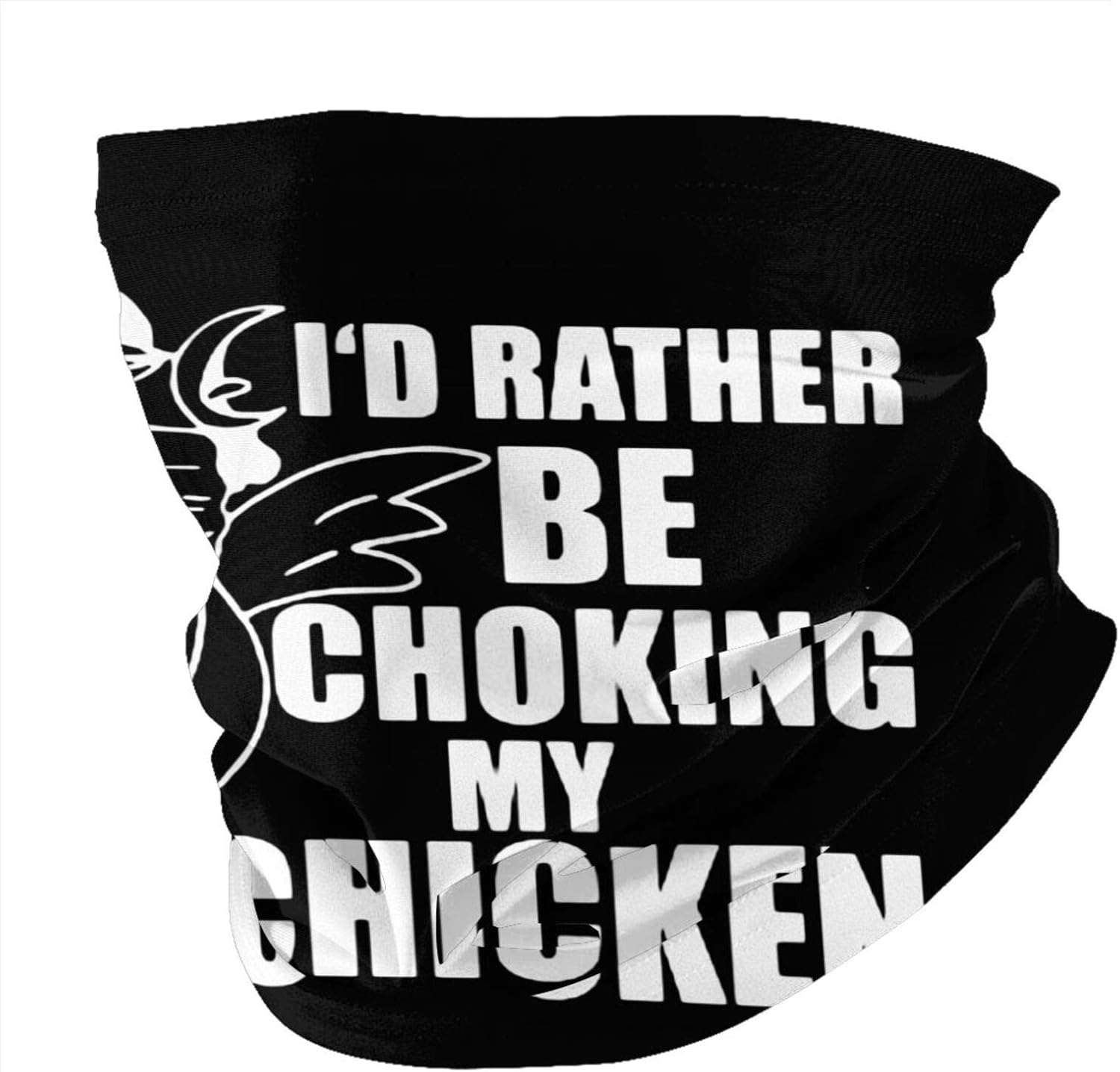 Face Mask Bandanas For Men Women Choking My Chicken Graphic