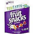 YumEarth Organic Fruit Snacks, 10 Snack Pouches Per Pack, 7 Ounce (Pack of 12)