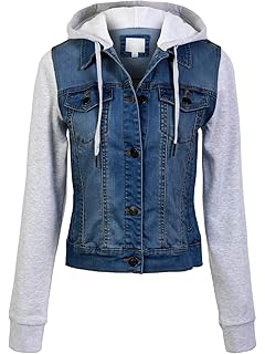 denim sweater jacket women's