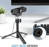 EMEET C960 Webcam with Tripod 1080p Microphone Privacy Cover Dual Mics view 7