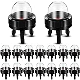 Therwen 20 Pcs Chainsaw Primer Bulb 188-512 Snap in Primer Bulb Pump 503936601 530047721 Compatible with Chainsaw Leaf Blower 125b 125bx 125bvx Trimmer Blower