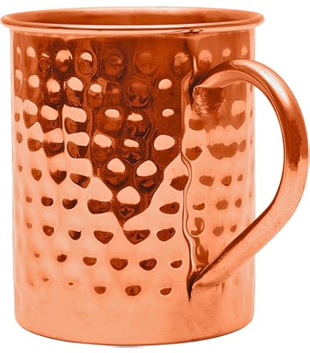 Amazon.com: Silver One intl MG-2PK Moscow Mule Mug (Pack of 2), 20